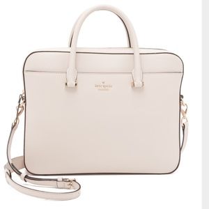 Kate Spade leather Saffiano laptop bag